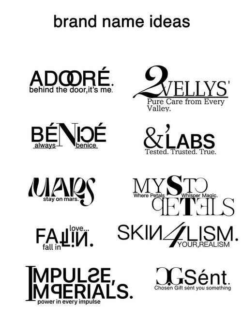 Brand Naming Consultancy
